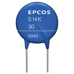 Epcos B72214S0170K101 17V 5J 14mm Standard series Metal Oxide Leaded Varistor