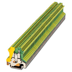 Phoenix Contact 0443065 Din Rail Terminal Block Screw 15.2mm Yellow Green