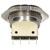Bulgin MP0038 Vandal Resistant Pushbutton Flush SPST 250V 5A 25.8mm IP66