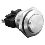 Bulgin MP0031/2 Vandal Resistant Pushbutton Raised SPCO 250V 5A 19.2mm IP66