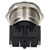 Bulgin MP0031/2 Vandal Resistant Pushbutton Raised SPCO 250V 5A 19.2mm IP66