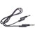 VOLTCRAFT Test Lead 4mm Plug to 4mm Plug - 1m Black