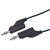 VOLTCRAFT Test Lead 4mm Plug to 4mm Plug - 1m Black