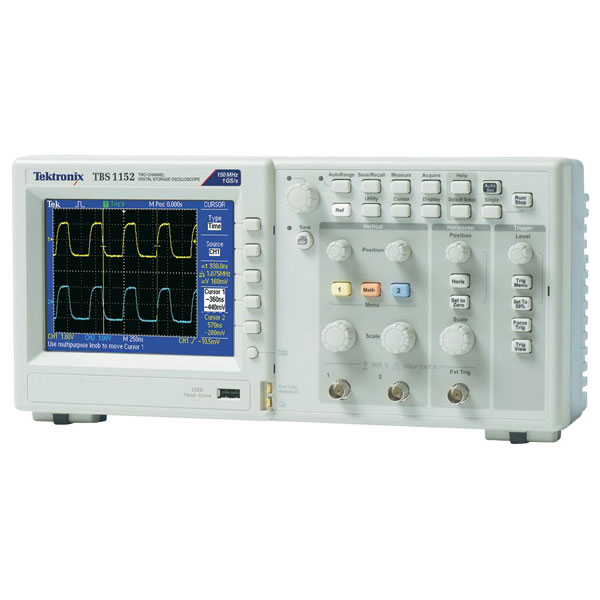 Tektronix TBS1022 25Mhz 2 Channel oscilloscope | Rapid Online