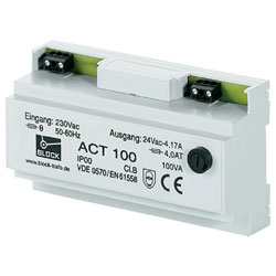 Block ACT 10, 10VA Transformer, 24 V