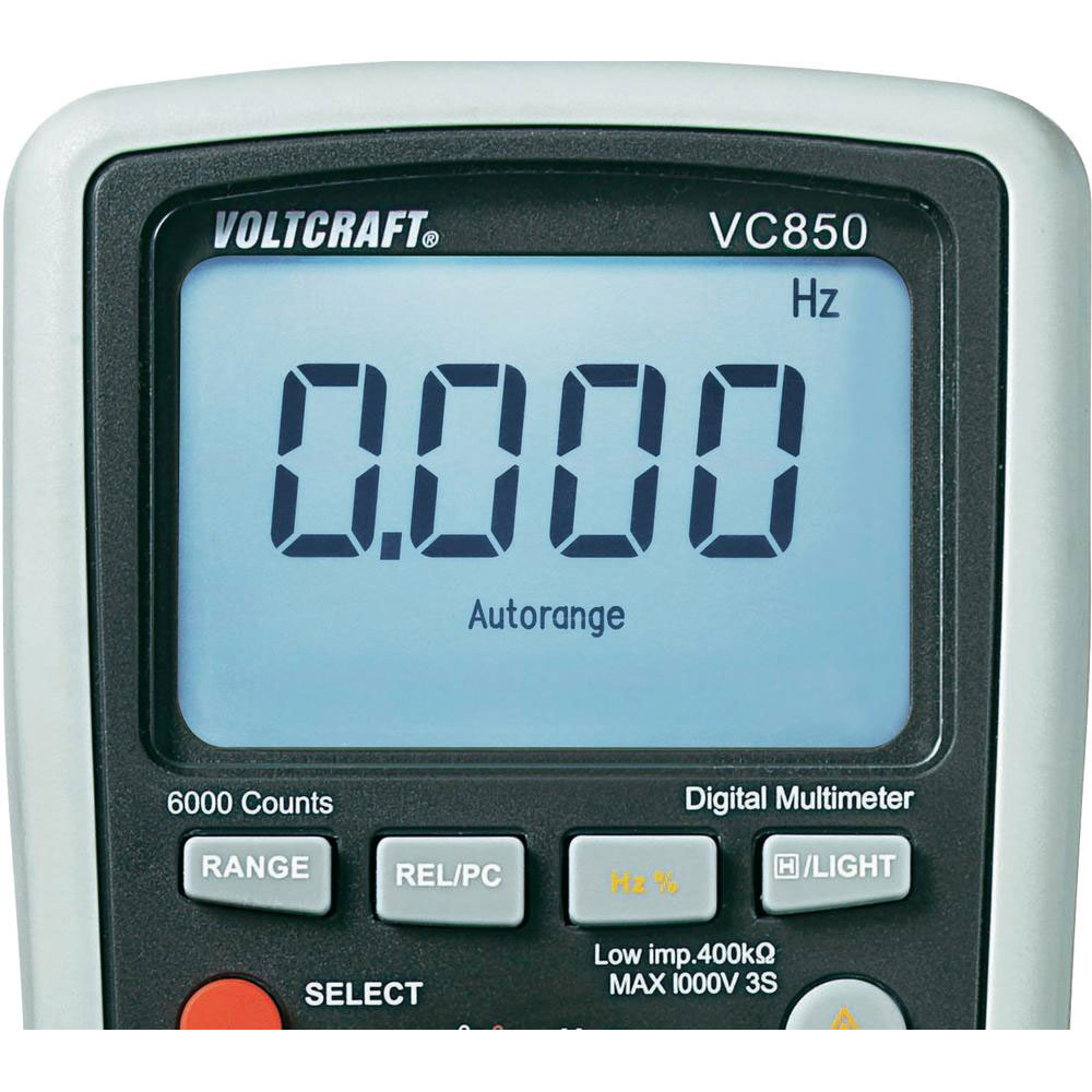 Voltcraft Digital Multimeter VC830, AC/DC, 6000 Counts, CAT III