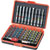 Toolcraft 813674 Bit Set With Colour Coding 6.3mm (1/4) 71 Piece