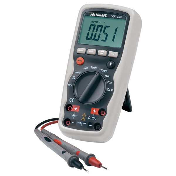 Voltcraft LCR100 LCR Multimeter Rapid Online