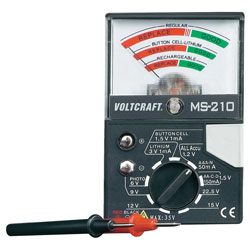 Voltcraft MS-210 Analogue Battery Tester