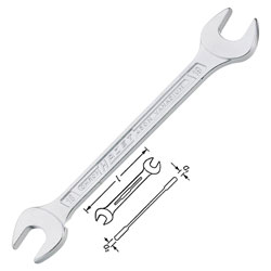 Hazet 450N-10X11 Double Open End Wrench Spanner 10 x 11mm