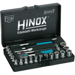 Hazet 854X HINOX® Socket Set (6-Point) 1/4