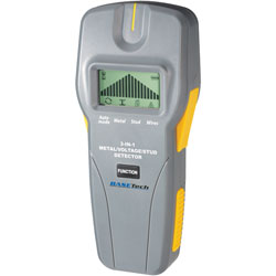 Basetech 3 in 1 Metal/Voltage/Stud Detector | Rapid Online