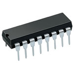 Texas Instruments CD74HCT4051E Logic Analog Multiplexers / Demultiplexers DIP16