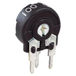 250R ±20% 0.15W Piher Carbon Potentiometer Horizontal Adjust