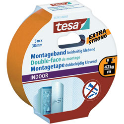 tesa® 55742 Extra Strong Double Sided Tape 38mm x 5m