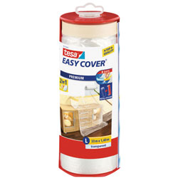 tesa® 59179 Easy Cover Premium Transparent 2 in 1 140cm x 33m