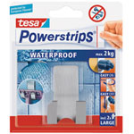 tesa® 59709 Stainless Steel Waterproof Self-Adhesive & Removable Razor Holder