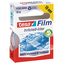 tesafilm® 57329 Crystal Clear Adhesive Tape 19mm x 10m