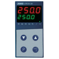 Jumo 00495655 cTRON08 Compact Controller With Timer And Ramp Function