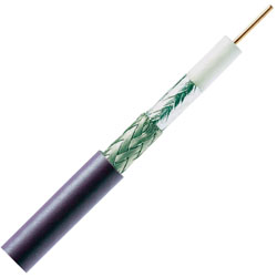 Belden 1694ANH-SW RG 6/U Coaxial Cable 75 Ohm Black