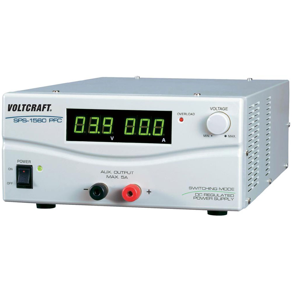 VOLTCRAFT SPS 1560 PFC 900W Dual Output Variable DC Power Supply