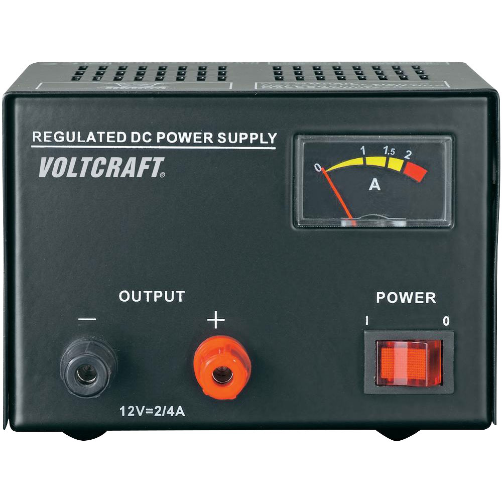 Voltcraft PS-1302D Bench Adjustable Regulated DC Power Supply 0-30V@2A 60W  220V