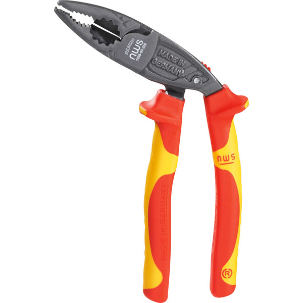 NWS 109669VDE200 High Leverage Combination Pliers 200mm