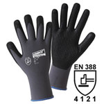 Worky 1166 Nitril Dot Fine Knitted Glove - Size 8