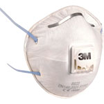 3M™ 8822 Particulate Respirator Valved - FFP2 - Pack Of 10