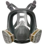 3M™ 7100015051 6800 Reusable Full Face Mask Respirator - No Filters - Medium