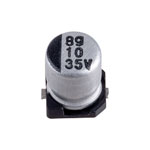 Samwha SC1V106M04005VR 10µF ±20% 35V 85°C SMD Aluminium Electrolytic Capacitors