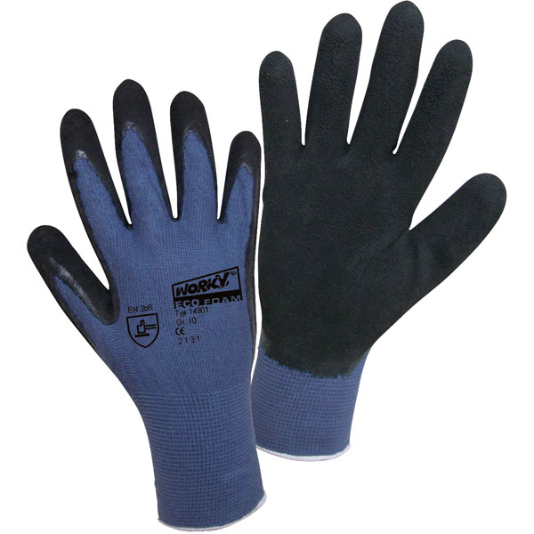 Worky 14901 ECO LATEX FOAM Fine Knitted Glove - Size 11