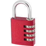 ABUS 48813 Combination Lock 145/40 Red