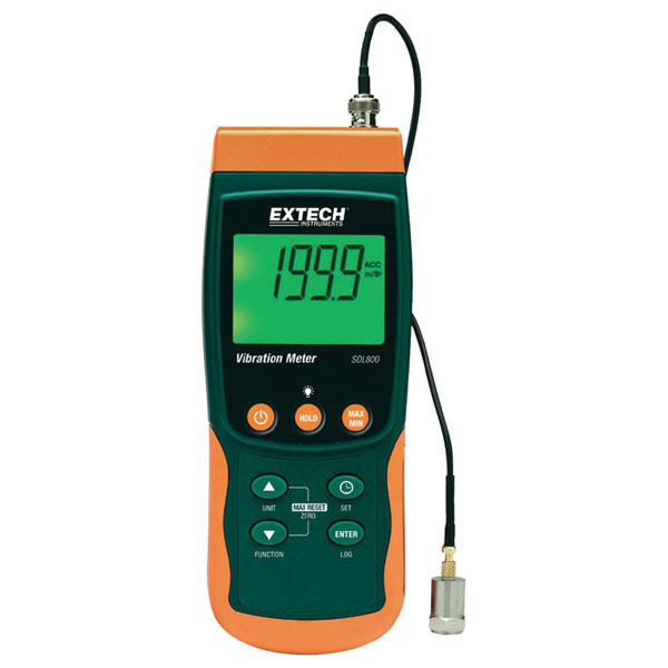 Extech SDL800 Vibration Meter and Data Logger