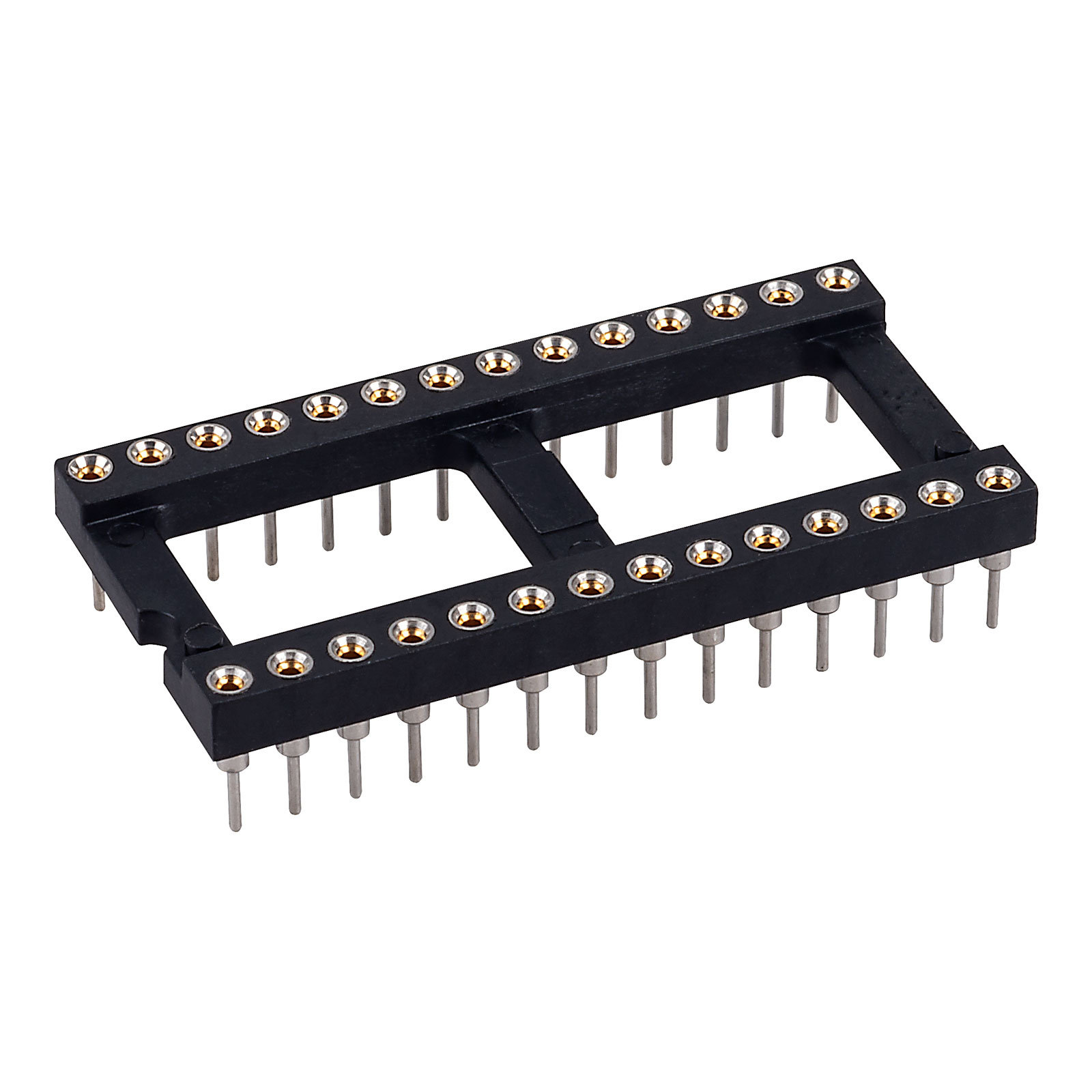 Preci Dip 1108362841001101 2.54mm Goldplated IC Socket 28 Pins