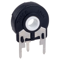 Piher PT15NH05104A3030 100K ±20% 0.25W 15mm Carbon Potentiometer Vertical Mount