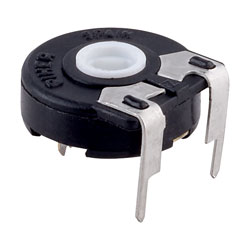 Piher PT15NV02502A3030S 5K ±30% 0.25W 15mm Carbon Potentiometer Horizontal Mount