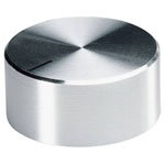 OKW A 14 22 461 Tuning Knob Thermoplastic Body w ALU Cap 22.5x6x14x13.3x3x11mm