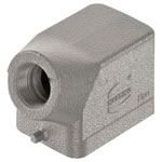 Harting 09 30 006 1540 Han® 6 B Hood Side Entry Pg 13.5 Aluminium