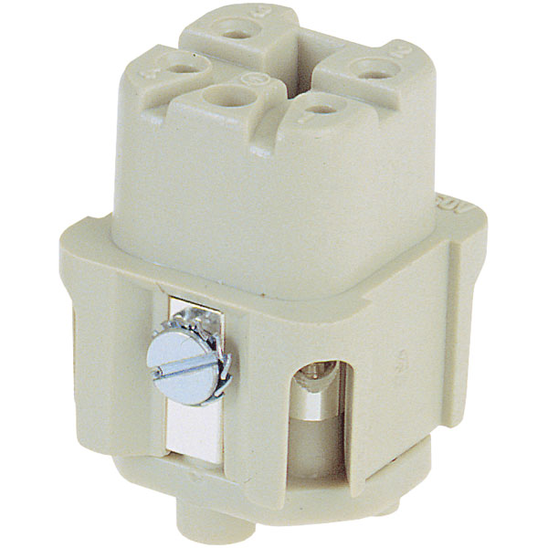 Harting 09 20 004 2711 Han® 4 A Insert Female Screw Terminal