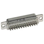 Harting 09 67 015 5615 D-Sub With Solder Cup 15 Way Plug Cable Mount