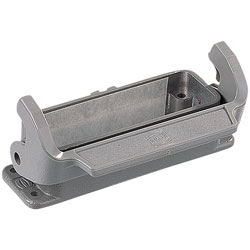 Harting 09 20 016 0301 Han® 16 A Housing Bulkhead Mount Aluminium