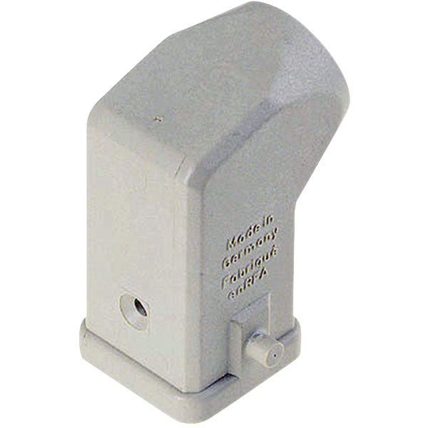 Harting 09 20 003 0620 Han® 3 A Hood Grey Angled Entry Thermoplast...