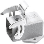 Harting 09 62 003 0801 Han® EMC Size 3 A Base Bulkhead Side Entry 1 Lever