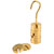 Rapid Slotted Mass Set with Hanger - Brass - 100g