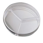 Medline 90mm Triple Compartment Petri Dishes - Pack of 20