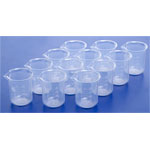 Rapid Plastic Science Measuring Beakers 50ml (Pack of 12)