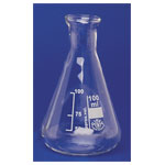 Simax Conical Flask Narrow Neck 100ml Pack 10