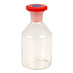 Rapid Clear Reagent Glass Bottles with Stopper 250ml Pack 10