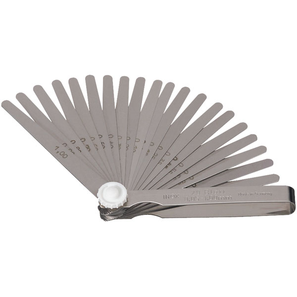 Horex 2614 274 Feeler Gauge Sets Stainless Steel 0.05 - 1.00mm 20 ...